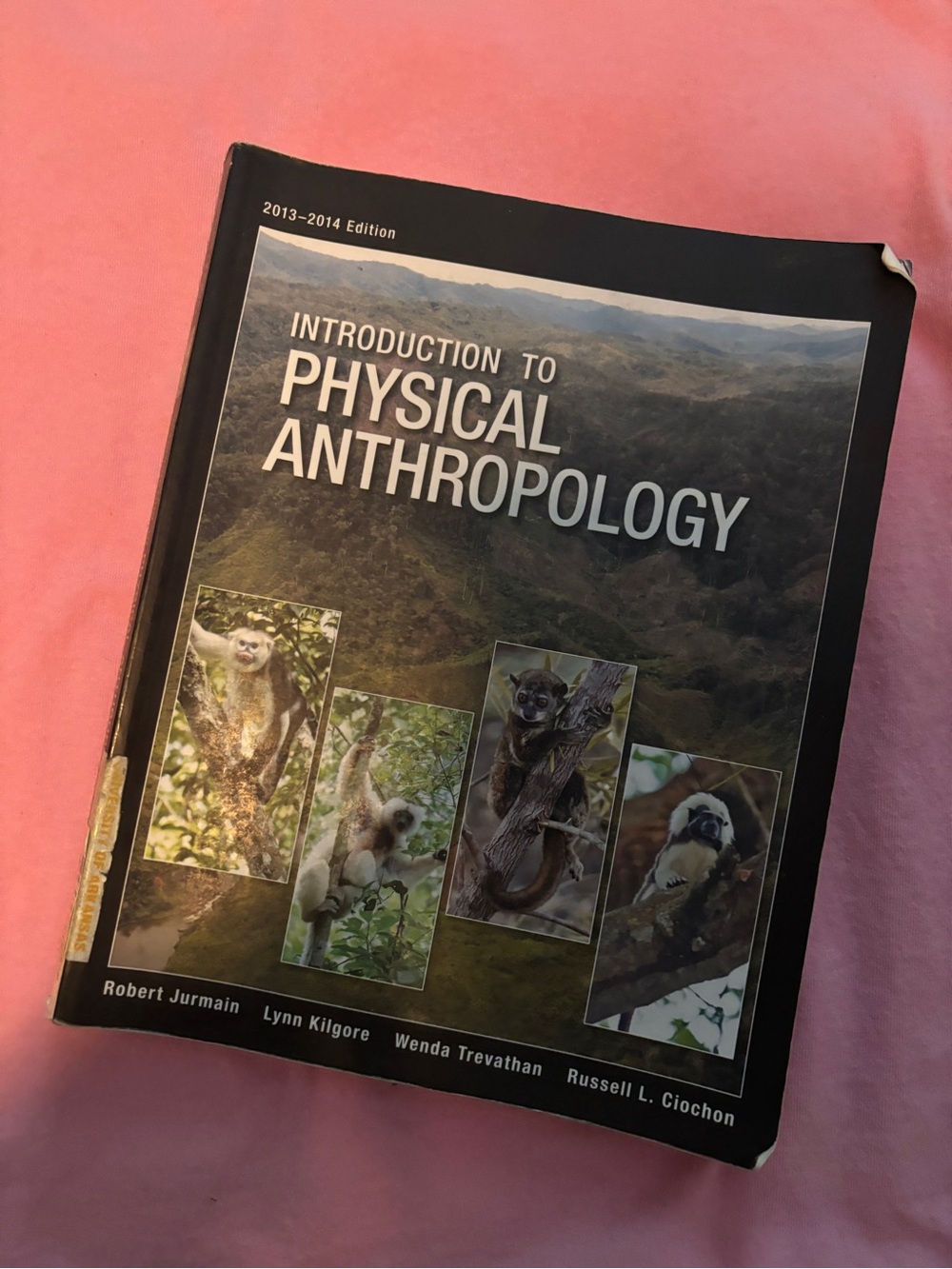 Introduction to Physical Anthropology - Black Cover Textbook